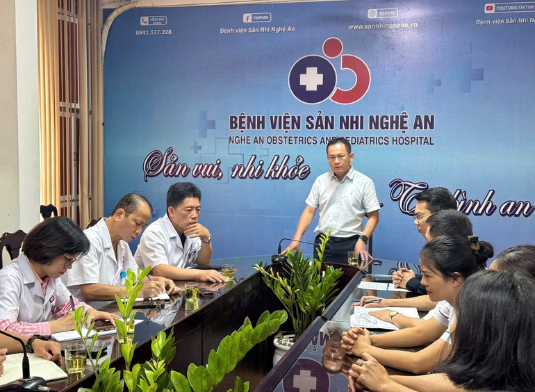 Nhân viên y tế dũng cảm giành lại trẻ sơ sinh từ đối tượng nguy hiểm tại Bệnh viện Sản Nhi Nghệ An  