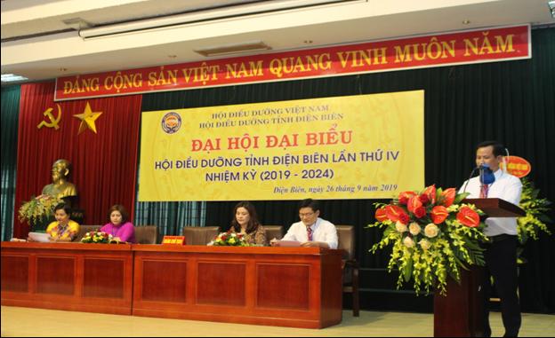 Đại hội Đại biểu Hội Điều dưỡng tỉnh Điện Biên lần thứ IV nhiệm kỳ (2019-2024)  