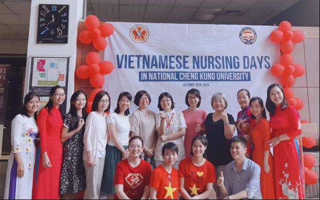 Hoạt động hướng tới kỷ kiệm 29 năm ngày thành lập Hội Điều dưỡng Việt Nam của Lưu học sinh điều dưỡng, Trường Đại học Quốc lập Cheng Kung, Đài Loan  
