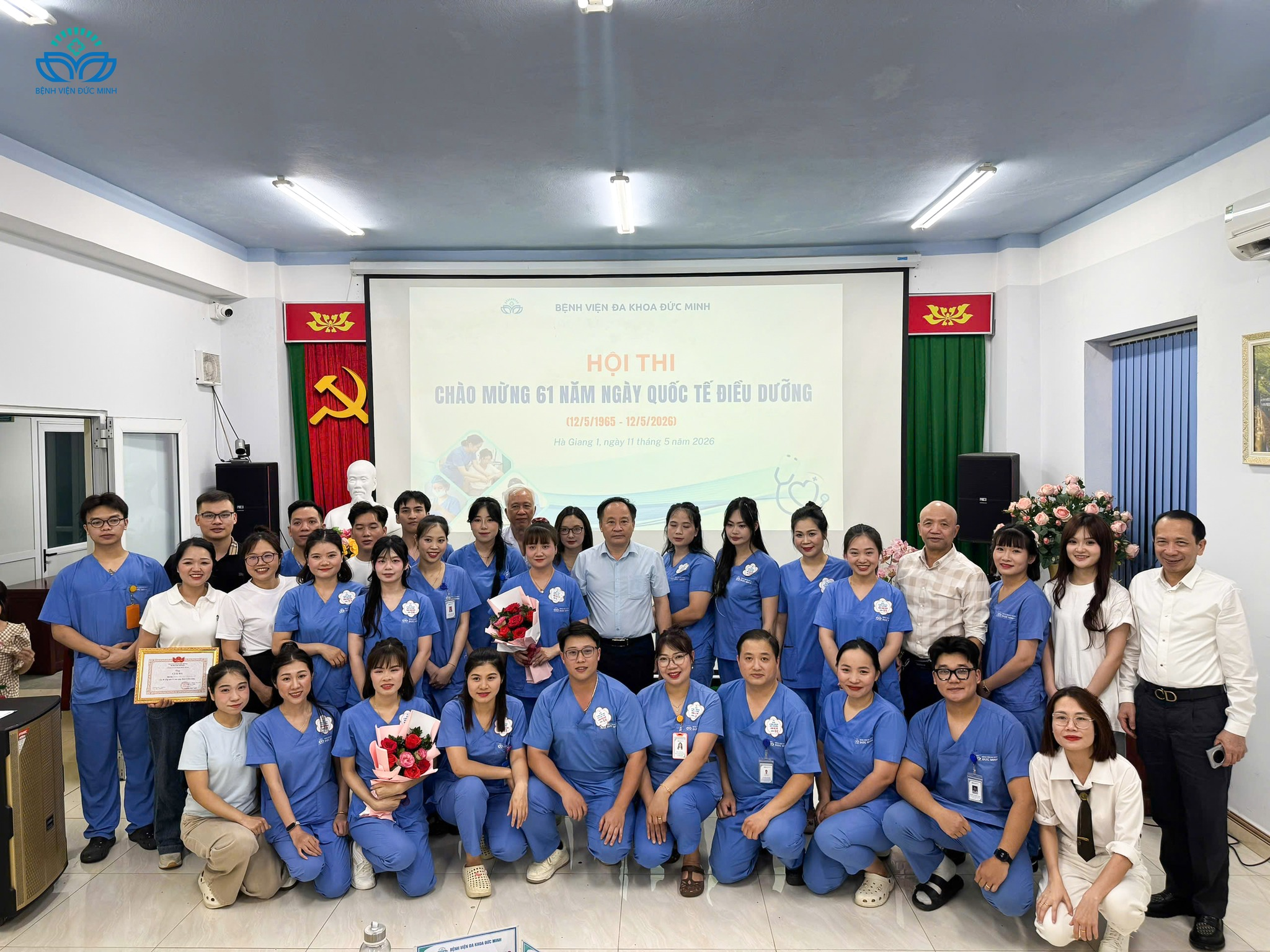 BỆNH VIỆN ĐA KHOA ĐỨC MINH TỔ CHỨC HỘI THI ĐIỀU DƯỠNG 2026 CHÀO MỪNG NGÀY QUỐC TẾ ĐIỀU DƯỠNG 12/5  