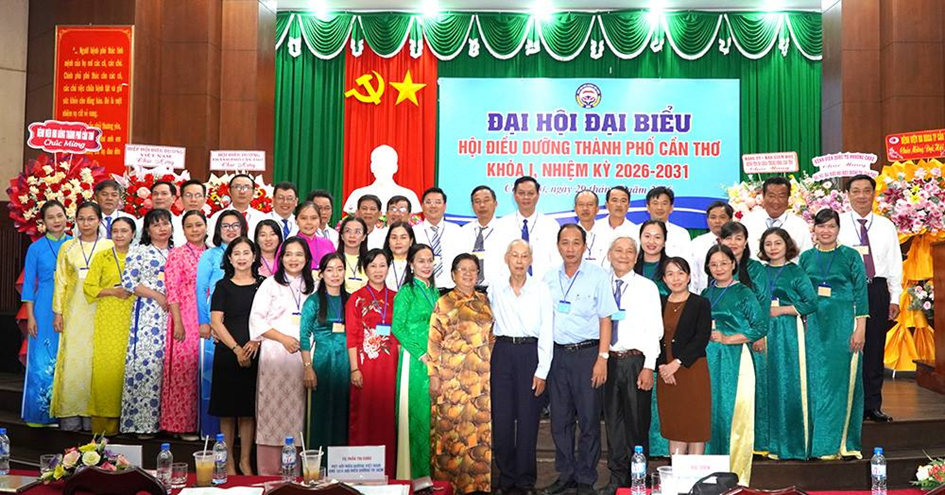 ĐẠI HỘI ĐẠI BIỂU HỘI ĐIỀU DƯỠNG THÀNH PHỐ CẦN THƠ LẦN THỨ I, NHIỆM KỲ 2026–2031